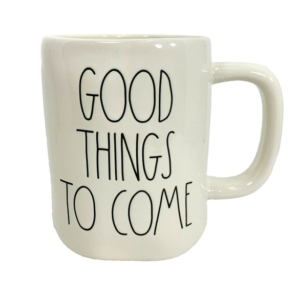 Rae Dunn Other - Rae Dunn Good Things to Come Coffee Mug White LL Artisan Collection by Magenta